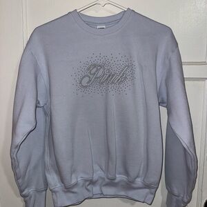 PINK Victoria's Secret Lavender Men's Crewneck Sweater